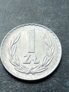 1 zł 1974r. z.z PRL mennicze piękne 