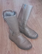 Kozaki dla dziewczynki r. 31/32 buty zimowe dziewczęce śniegowce
