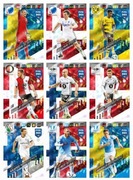 KOMPLET 9 KART SCANDINAVIAN STAR NORDIC EDITION FIFA 365 2018 ISAK OLSEN