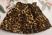 SPÓDNICZKA dla dziewczynki HANDMADE panterka 122/128
