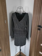 Sukienka MNG (Mango) XS z połyskiem – idealna na wieczorne wyjścia