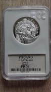 10zł.2001r-Jan III Sobieski(Półpostać)-PR70