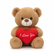 Pluszowy Miś z Sercem 'I Love You' 50cm