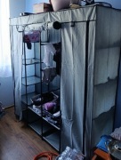 Szafa Omna Szafy Tekstylne 170 x 170 x 45 cm czarny