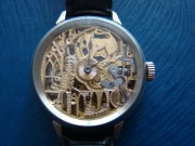 Zegarek: ZŁOTA OMEGA SKELETON 1901 rok.