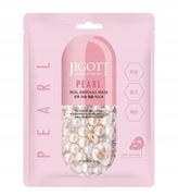 Maska w ampulkach z perelkami do twarzy Jigott Pearl Real Ampoule Mask 27ml