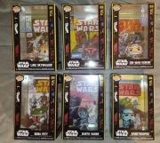 funko pop comic covers star wars 1-6