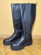 Kozaki Even&Odd r. 42 Czarne Wysoki Obcas Nowe