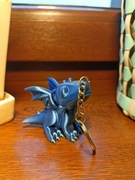 Smok breloczek dwukolorowy z drukarki 3d