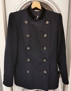 Marynarka kurtka granatowa MaxMara 100% wełna 40 L