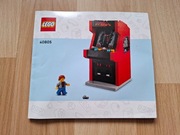 Instrukcja Lego 40805 Automat do gry Space Arcade