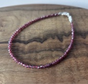 Bransoletka granat z Mozambiku