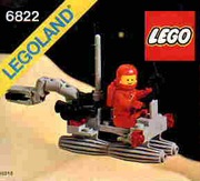 KLOCKI LEGO ZESTAW NR 6822 SPACE KOSMOS ZESTAW LEGOLAND UNIKAT MAKIETA