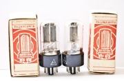 Lampy NEVZ 6N8S 6SN7 NOWE idealna para 1970r.