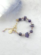 Bransoletka z ametystu UNIKAT