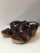 SANDAŁY KOTURN SKÓRA 37 