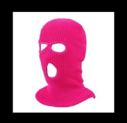 Kominiarka Balaclava Narciarska Komin Różowa 