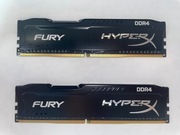 PAMIĘĆ RAM DDR4 8GB HyperX Fury 2400MHz HX424C15FBK2/8 