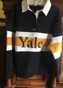 ZARA Bluza polo Yale z kołnierzykiem bawełna