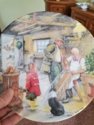 Porcelanowy talerz swiateczny Christmas Boze Narodz Bradex 