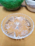 Talerzyk kryształowy PRL 