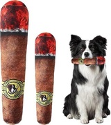 Piszcząca zabawka dla psa CYGARO , 2 sztuki, DARMOWA DOSTAWA