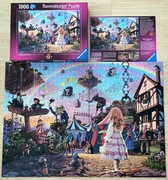 Puzzle Ravensburger 1000 elementów - LOOK and FIND -  Zaczarowany cyrk