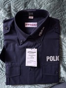 Koszula letnia służbowa krótki rękaw Policja granatowa