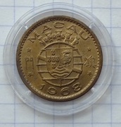 #2429 Makau 10 avos 1968 UNC