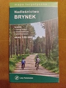 Nadleśnictwo Brynek mapa turystyczna 