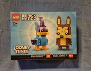 Lego 40559 Brickheadz Struś Pędziwiatr i Kojot Willuś
