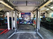 Podnośnik samochodowy warsztatowy śrubowy 2,5t 2.5t mascot stenhoj 