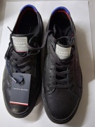 buty męskie - nowe czarne tommy hilfiger