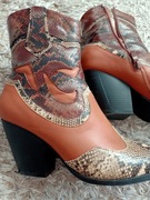 Botki kozaki kowbojki r. 40