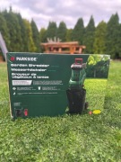 Niemiecki rozdrabniacz do gałęzi rębak elektryczny Parkside 