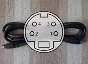 Kabel Przewód S-VIDEO -S-VIDEO 1,5 m i 1,9m - złacza męskie mini-DIN 4pin