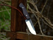 Nóż Traper Rozdziewiczacz Wenge Ręcznie Robiony Custom