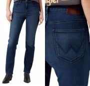 Spodnie Damskie Wrangler Straight Christina Jeansy 112342794 W28 L32 28/32