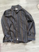 Vintage 90s Maximus by Adro Multicoloured Striped Cotton Shirt 43 176/182