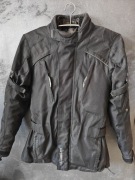 Kurtka motocyklowa motorowa na motor z ochraniaczem na kręgosłup i łokcie 