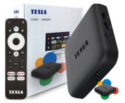 Odtwarzacz multimedialny 4K TESLA MediaBox XA400 komplet nowy