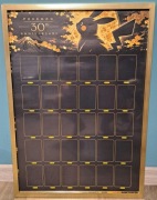 Pokemon Pikachu 30th/30lecie plakat i ramka na karty