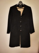 Elegancki klasyczny czarny płaszcz damski 303 Avenue