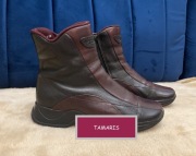 Tamaris botki buty damskie skórzane