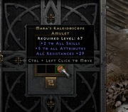 D2R Diablo 2 Resurrected Mara Kalejdoskop Mary