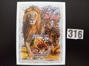 Znaczki , zwierzęta , bloczki stemplowane 316 [ 15 bloczków ]