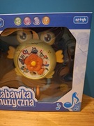 Zabawka muzyczna zegar żabka