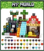 Klocki magnetyczne Typu Minecraft 150szt. 