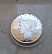 Srebro uncja 1 oz moneta 1