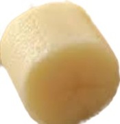 Fondant ziemniak walec (6cm x 2cm) 5szt